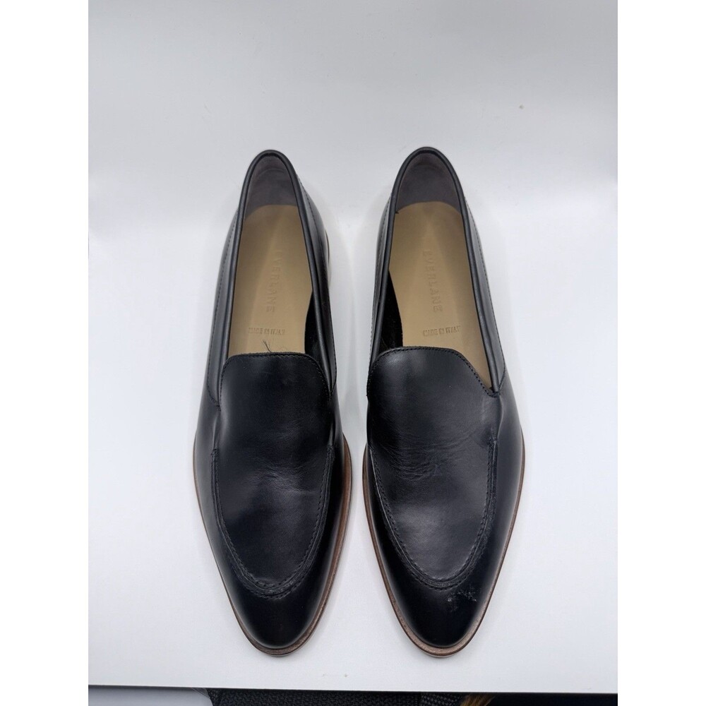 Everlane The Modern Loafer (Original) Black Italian Leather 8.5 Made In Italy